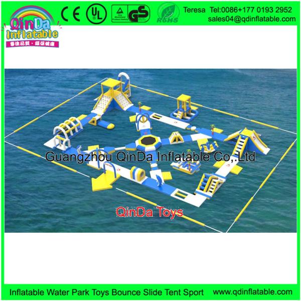 Commercial Water Bicycles For Sale Obstacle Courses Durable Inflatable Water Bike For Amusement Park