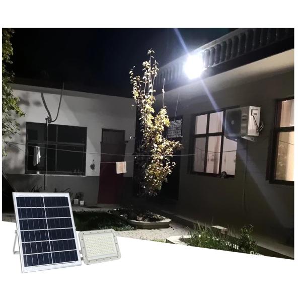 aterproof outdoor ip66 die cast aluminum smd 60w 100w 150w led solar flood lamp