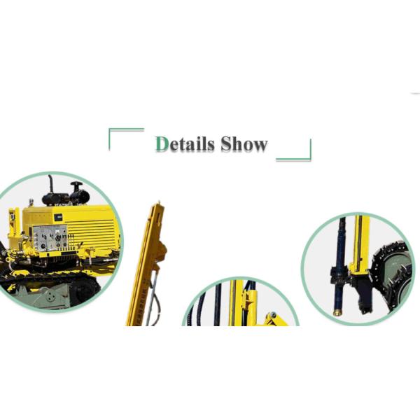 Hydraulic Mobile Crawler Rock Drill Small Drill Deep Rig