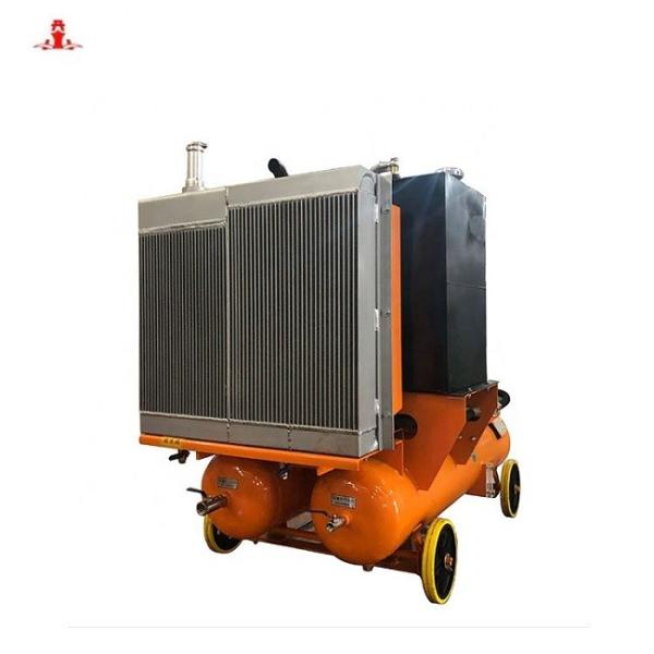 LGCY-5/8 Portable Diesel Engine Small Screw Air Compressor For Mining