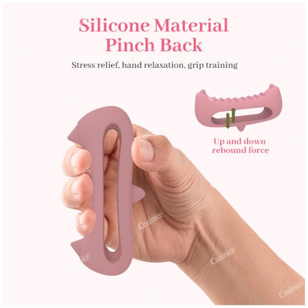 Neck Silicone Massage Instrument for Key Meridians Brushing and Face Acupoint Massage