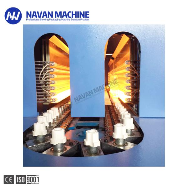 Semi Auto 800-1000BPH 0.2-2.0L Plastic Bottle Stretch Blow Molding Machine