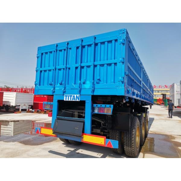 TITAN Side Tipper Trailer 34 Ton Side Dump Semi Trailer Supplier for Sale in Mauritius