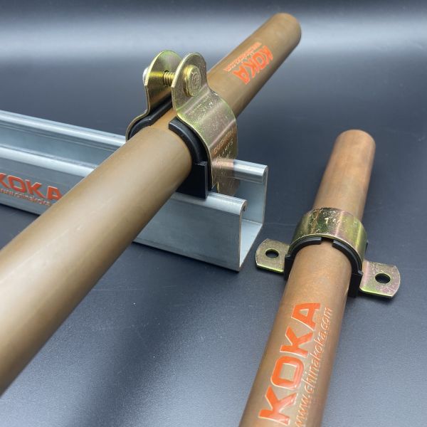 304 Stainless Steel 3/8'' Strut Cushion Clamps