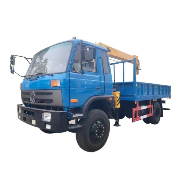 Cargo Truck Mounted   Crane     Straight Boom Crane  Lifting  Truck