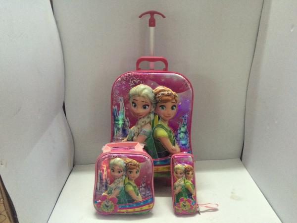 Hot sale 16-inch 6D EVA Children luggage  3 pcs in the 120th Canton Fair