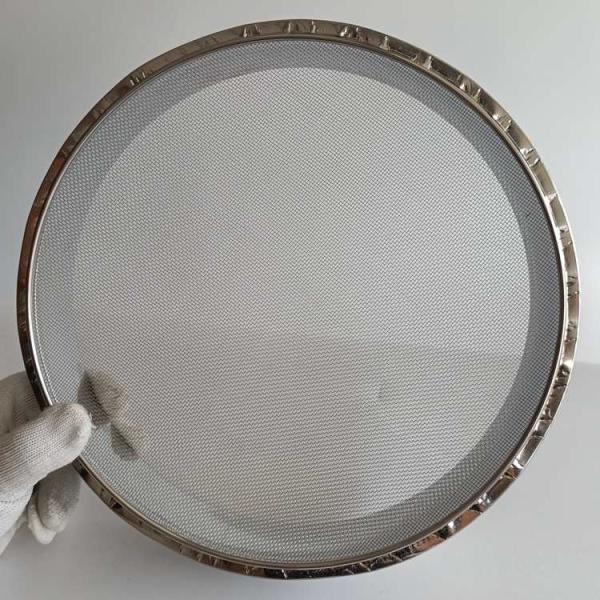 Single Layer 250 Micron Mesh Sieve Laboratory  Sample Sieve Handmade
