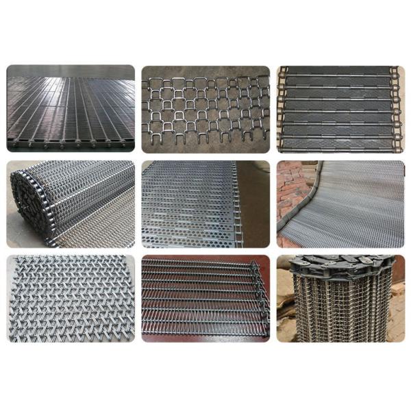 Нестандартная конструкция конвейерной ленты печи стальной пластины СУС304 кислотоупорная