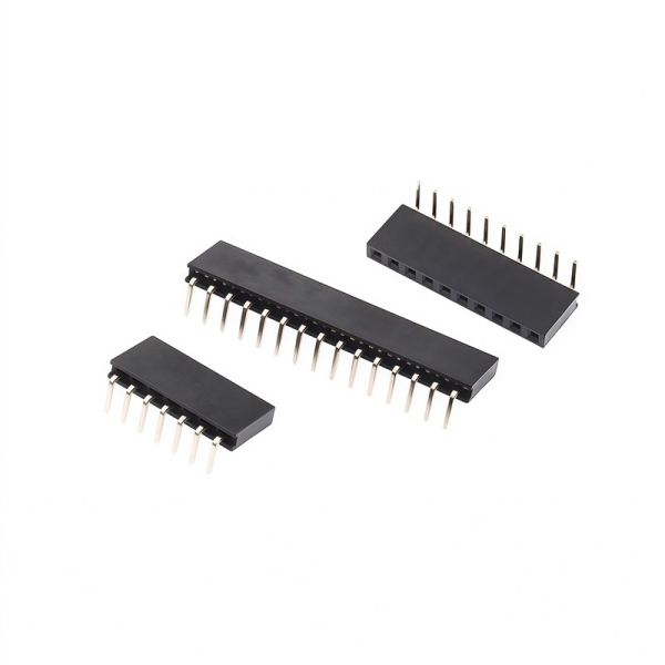 2.0mm Pitch 6.35mm Height Single Row 90° Right Angle Female Header Connector