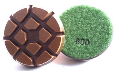 3 Inch Resin Bond with Copper Bond Dry and Wet Polishing Pad Grinding Disc