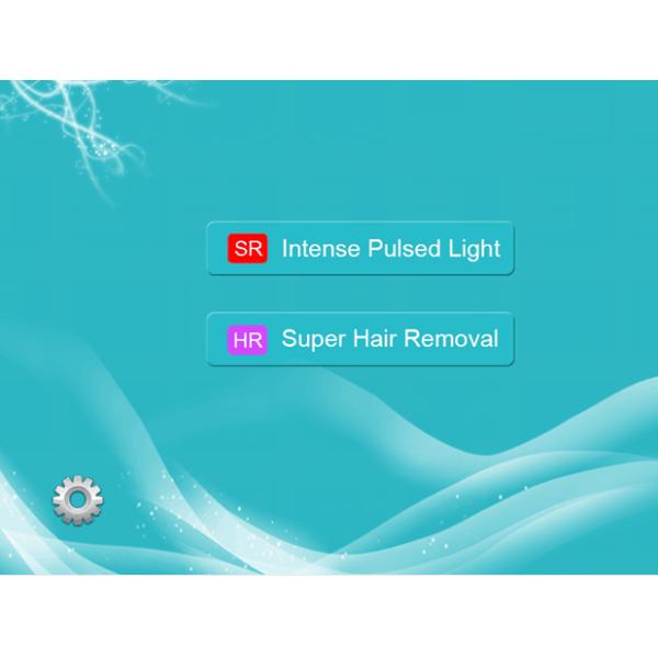 Dual Handles SHR IPL Hair Removal Machine For Skin Rejuvenation , Freckle Removal