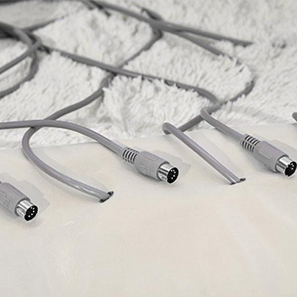 ベルクロ ストラップ シルバー カラー 3 暖房帯 セラモンとスパのための毛布