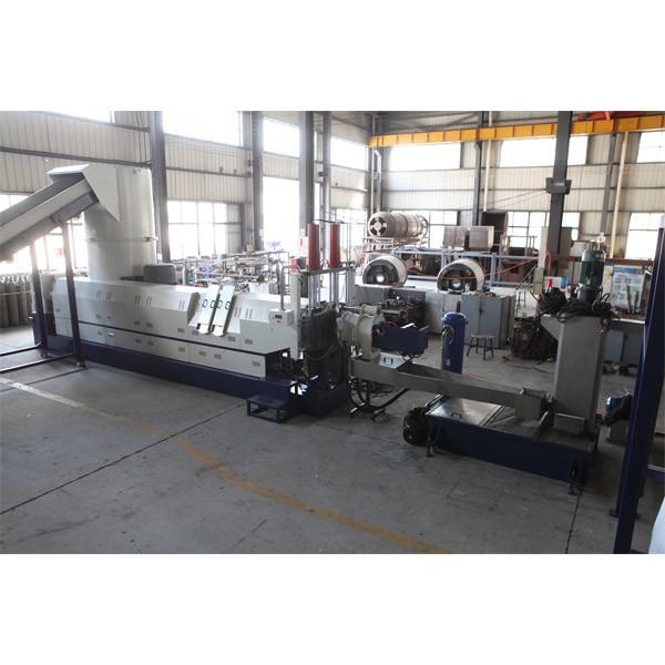 Single Stage Customized Plastic Pelletizing Recycling Machine 110kW