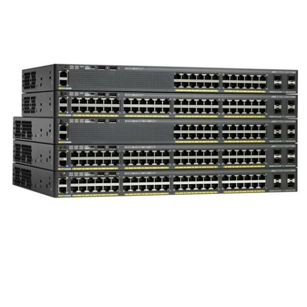 WS-C2960X-48FPD-L 2960-X 48 GigE PoE 740W, 2 x 10G SFP+, LAN Base 2960-X Switch