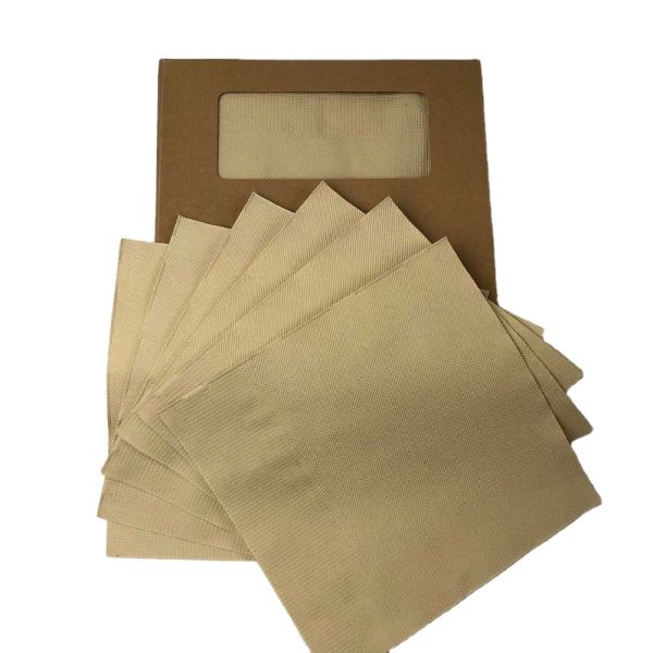 100% Virgin Bamboo Pulp White Color Unbleached Custom Finger Food Paper Cocktail