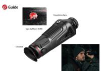 Monocular térmico infravermelho da visão noturna de Zoomable com duração 5h