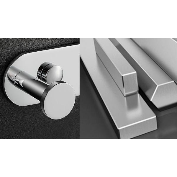 Wall Mounted Stainless Steel Robe Hooks With Mirror Polishing Finish