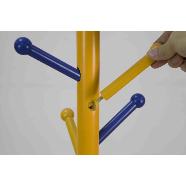 Cartoon Wooden Children'S Coat Stand , 135 Cm Kids Hat Stand For Playroom,Bedroom