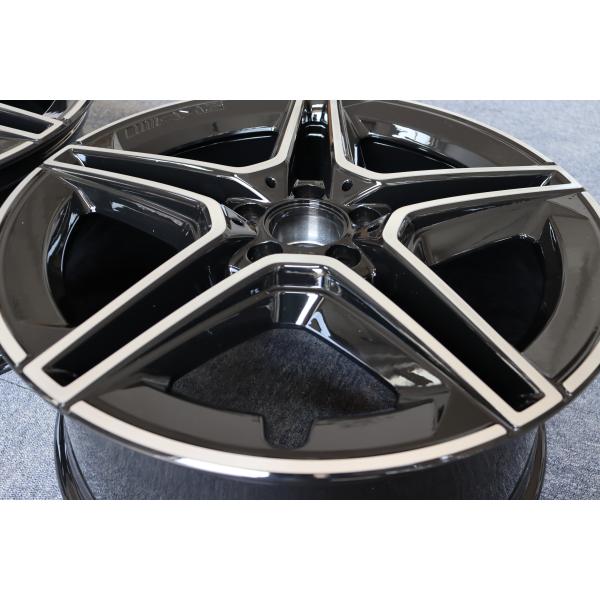 Forging Black AMG 66.6 Hole  5x112 20 Inch Wheels 5 Double Spoke
