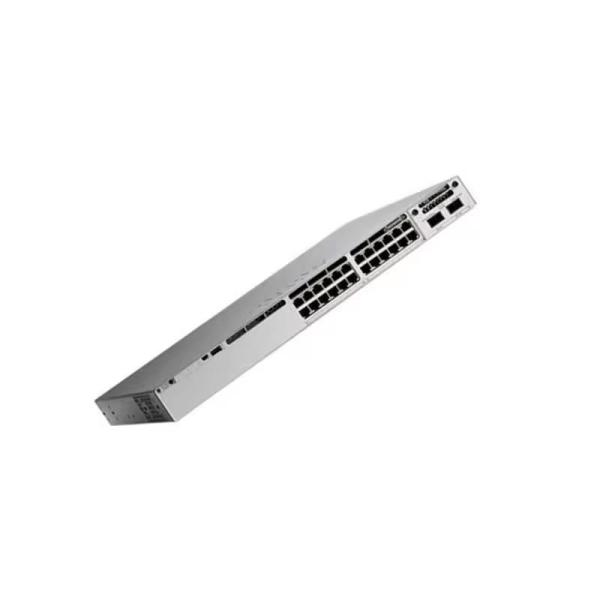 Commutateur Capacité 24 ports Commutateur de données personnalisé avec 4x10g Uplink Network Essentials C9200L-24T-4X-E