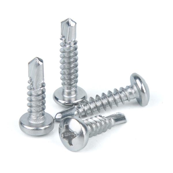 Stainless Steel Pan Head Self Drilling Screws DIN7504N Drilling Tapping Screws
