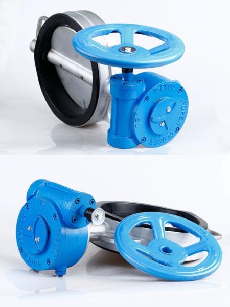 Válvula de borboleta de par de turbinas SS304/316L sanitária D371X-10/16P para função de parada de água