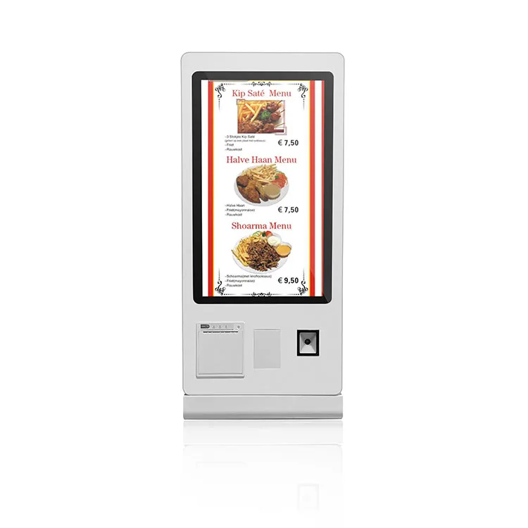 Ресторанные самостоятельные кассы с RFID-безопасностью с LCD-дисплеем с сенсорным экраном