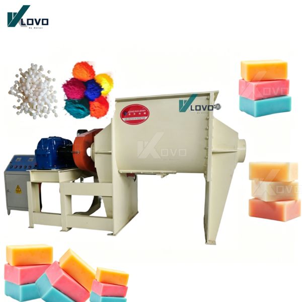 Sigma Blade Soap Mixer with 100 kg per Batch Capacity and Double Half S Type Blades for Easy Operation