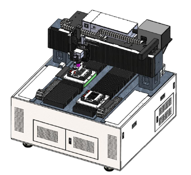 Dual Table 15W UV Laser PCB Depaneling Machine FPC Cutting Machine