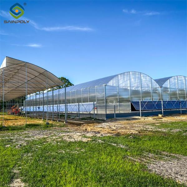 Facile à installer Serre agricole avec des systèmes de contrôle intelligents