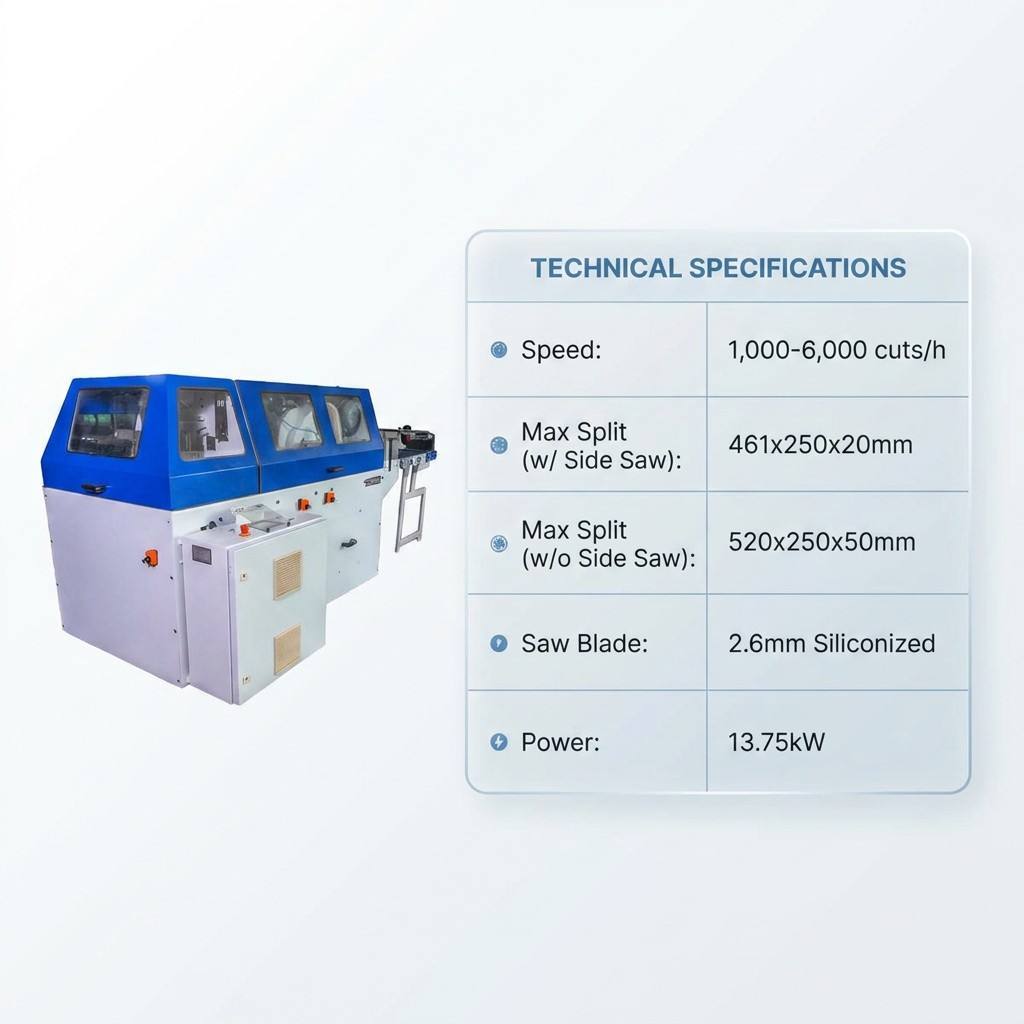 Fully Automated Book Separation Equipment Running At 1000–6000 Cuts Per Hour Steadily