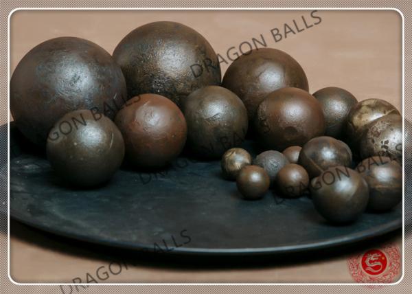 Dia 20mm - 150mm Grinding Balls Mining , Forged / Cast Grinding Balls For Mining