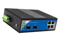 O ponto de entrada do gigabit do LC controlou o porto 1000M SFP do ponto de entrada 2 do porto 1000M do interruptor 4