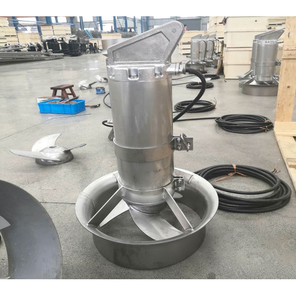 Energy Saving Modular Submersible Mixers Wastewater Treatment Corrosion Resistant