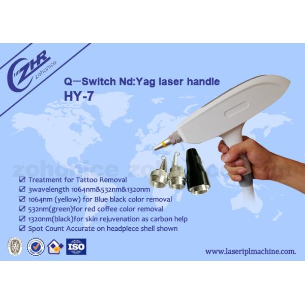 Профессиональный 1064nm & 532nm 1032nm 2 в 1 длинный импульс лазерный татуировки удаления ручной работы