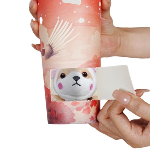 Wholesale Custom logo Size Surprise Cup Milk Tea Coffee Blind Box Milk Tea Paper Cup