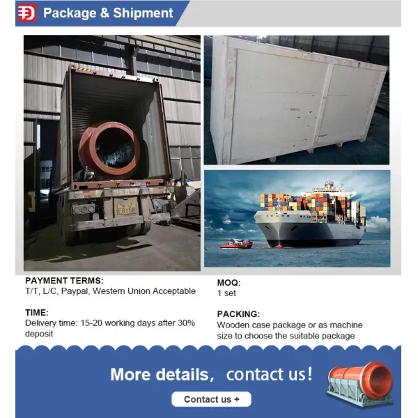 Solid Waste Garbage Trommel Drum Screen For Powder Liquid Particle