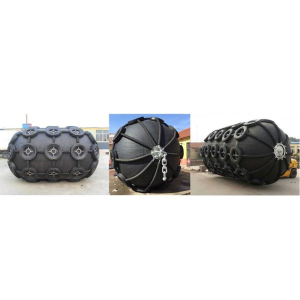 50kpa Yokohama Pneumatic Fender Ship Anticollision Pneumatic Rubber Fender
