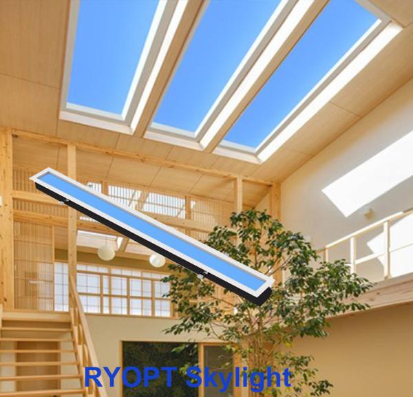 Smart Control 150W Dimmable LED Skylight with Adjustable Warm to Cold White