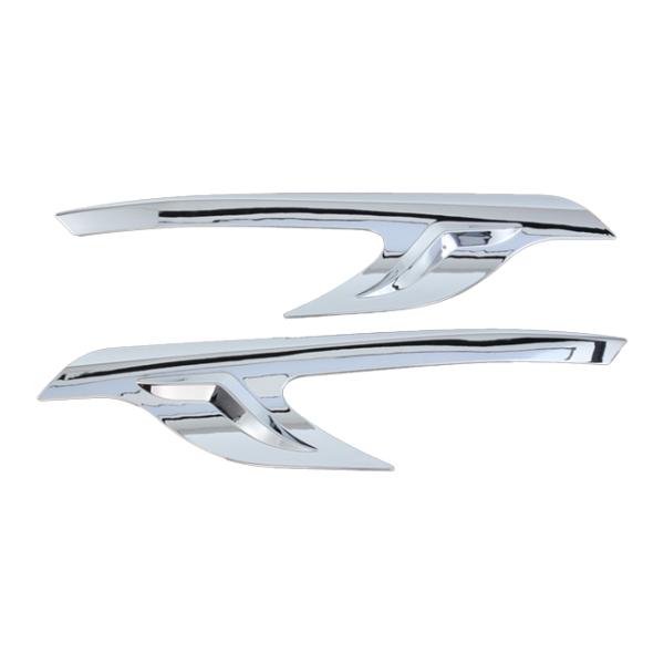 Toyota Alphard Vellfire 2024 Car Front Light Head Lamp Eyebrow Cover Headlight Trims