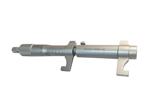Caliper Type Inside Micrometer for Measuring Irregularly Shaped Inner Holes or Grooves