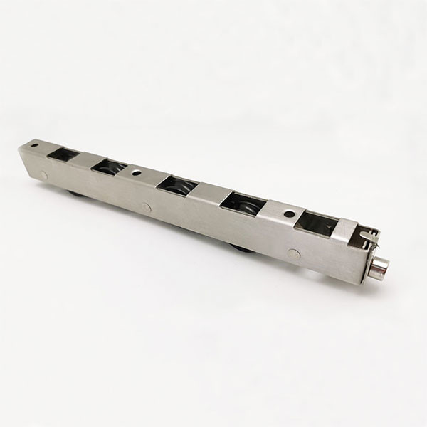 OEM роликов раздвижной двери нержавеющей стали сверхмощный с 4 материалом колес POM