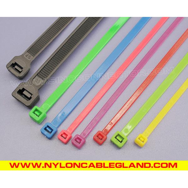 Bridas plásticas ajustables de 80-1020mm de largo, sujetacables nylon versátiles de 2,5-12mm de ancho para mazos cables