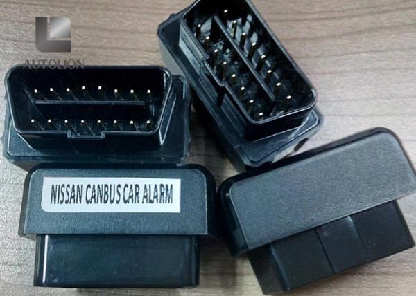 Car Alarm System OBD Car Canbus Alarm Plastic Material For Nissan Series Cars