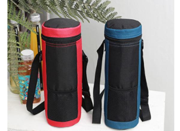 Round wine bottle bag oxford fabric Ice Pack single wine insulated cooler bag