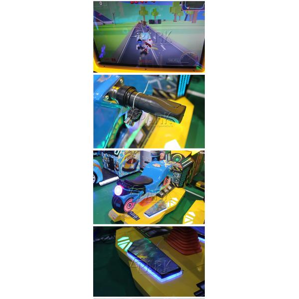 1 Player Racing Game Machine , Kids Toy On Ride Electric Car Driving Arcade Cabinet