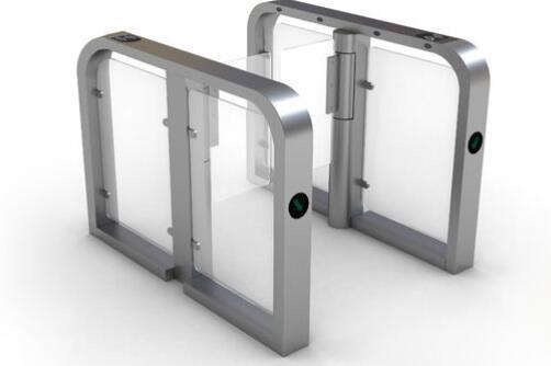 20W Arc Brake Cylinder Pendulum SS304 ESD Turnstile