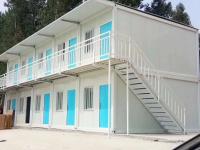 Modulaire moderne préfabriqué 20 40 Ft conteneur maisons à paquet plat préfabriqué résistant aux tremblements de terre mini conteneur entrepôt de camping