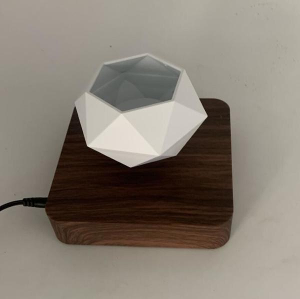 NEW square base levitation vase ,floating air bonsai PA-0734 ,levitating plant tree pot