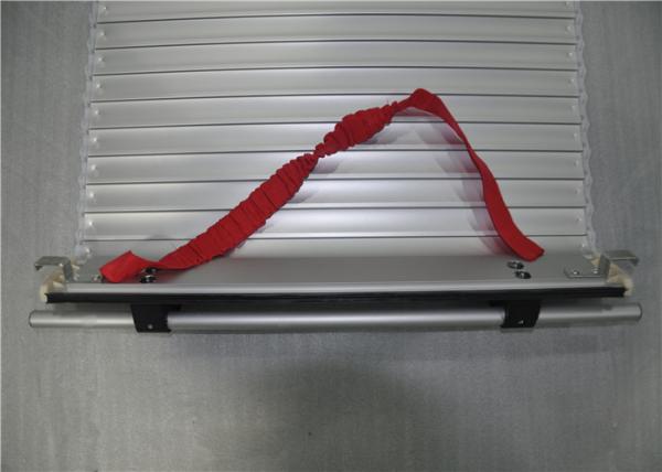 Porta de alumínio do obturador do rolo para os veículos especiais construídos na tira de borracha do carro de bombeiros do rolamento